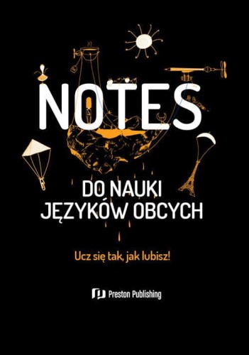 Notes do nauki języków obcych (czarna okładka)