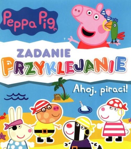 Peppa Pig Zadanie Przyklejanie Część 6