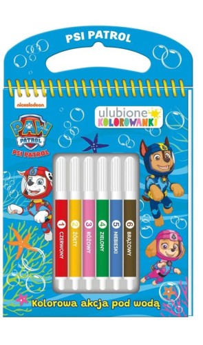 Psi Patrol Ulubione kolorowanki 3 Kolorowa...
