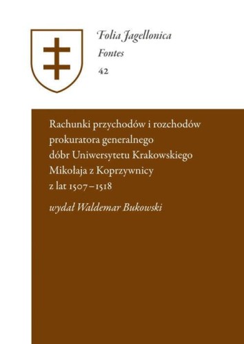 Rejestr przychodów i rozchodów prokuratora...
