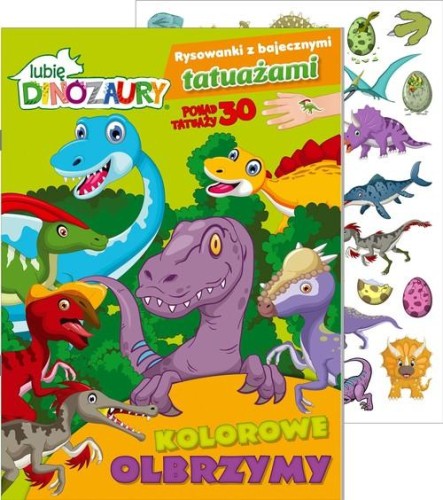Lubię Dinozaury Rysowanki z bajecznymi...