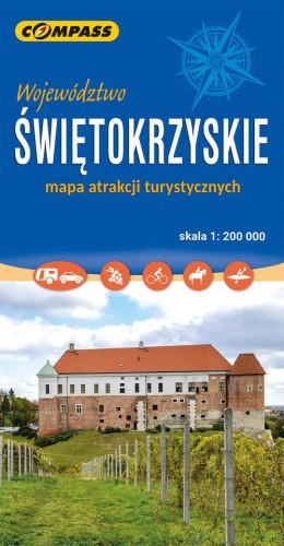 Województwo Świętokrzyskie mapa atrakcji...