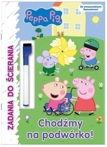 Peppa Pig Zadania do ścierania Chodźmy na...