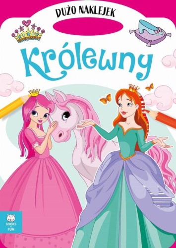 Teczka Królewny z podwójnymi naklejkami