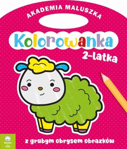 Akademia maluszka Kolorowanka 2-latka Owieczka...