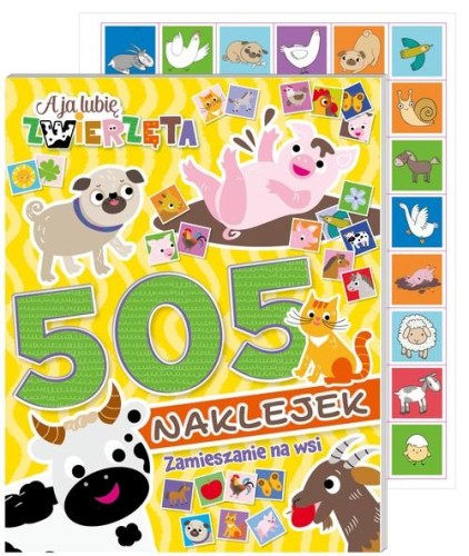 A ja lubię zwierzęta. 505 naklejek....