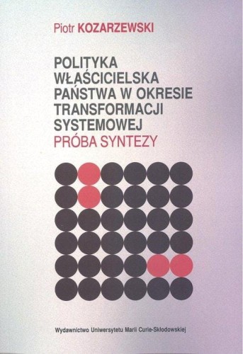 Polityka właścicielska państwa w okresie...