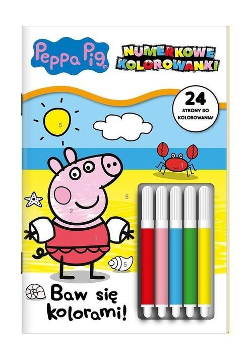 Peppa Pig Numerkowe kolorowanki 3 Baw sie...