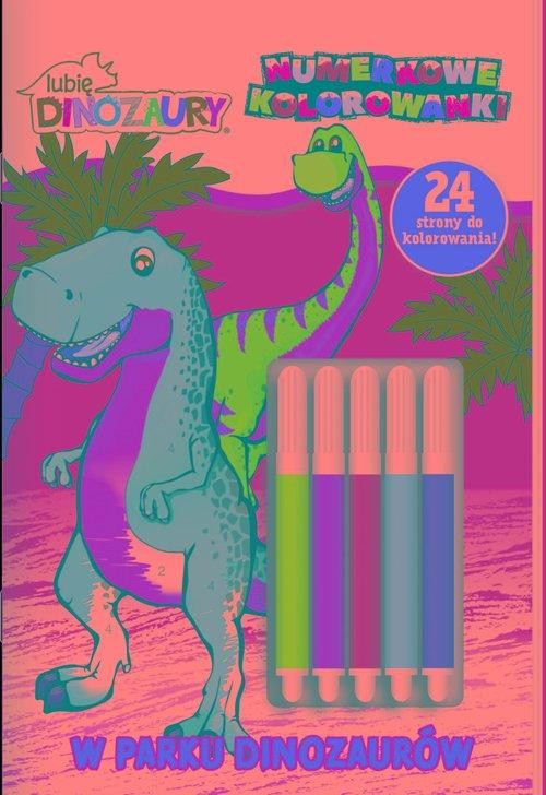 Lubię Dinozaury. Numerkowe kolorowanki cz. 4 W...