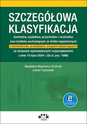 Szczegółowa klasyfikacja dochodów wydatków...