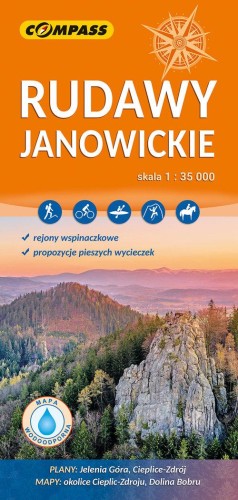 Rudawy Janowickie mapa laminowana 1:35 000