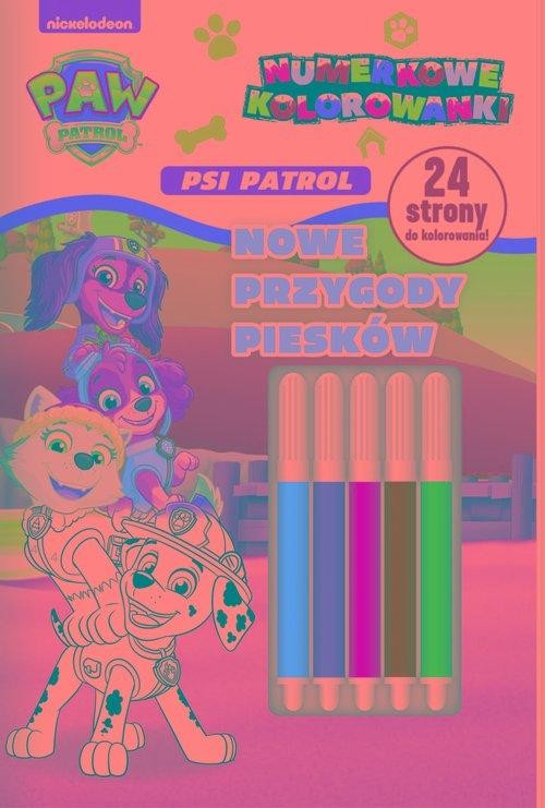 Psi Patrol Numerkowe kolorowanki Nowe przygody...