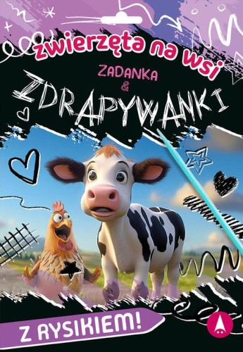 Zwierzęta na wsi Zadanka & zdrapywanki
