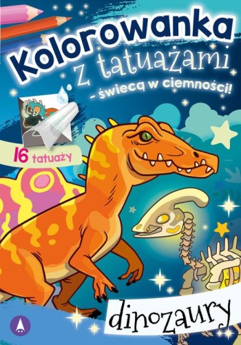 Kolorowanka z tatuażami  świecą w ciemności...