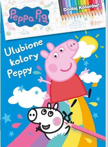 Peppa Pig Dodaj kolorów! Ulubione kolory Peppy