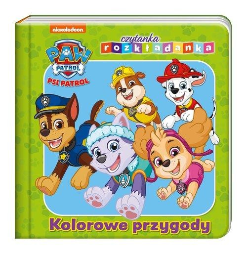 Psi Patrol Czytanka Rozkładanka Kolorowe przygody