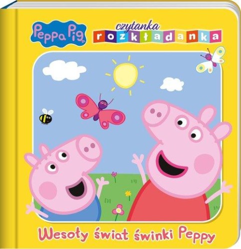 Peppa Pig Czytanka Rozkładanka Wesoły świat...