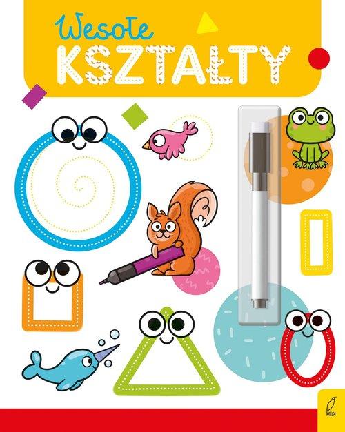 Wesoła nauka Wesołe kształty Flamaster...
