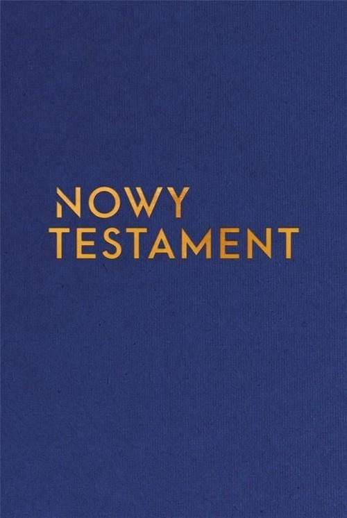 Nowy Testament z paginatorami wersja złota