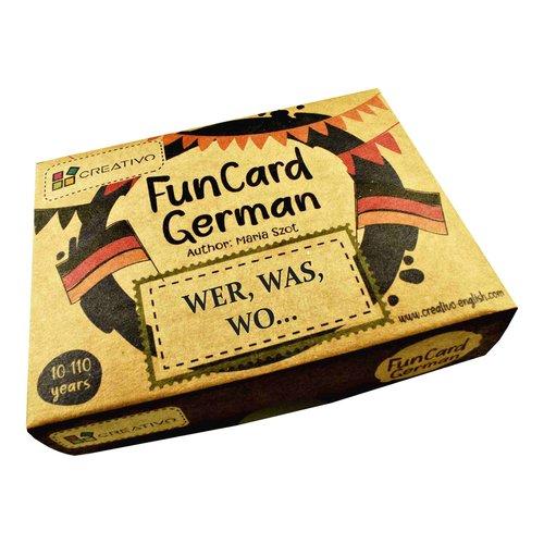 Fun Card German WER, WAS, WO..., Szot Maria