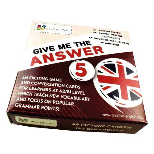 Give Me the Answer Level 5, Dwornik Paweł