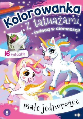 Kolorowanka z tatuażami - świecą w ciemności!...