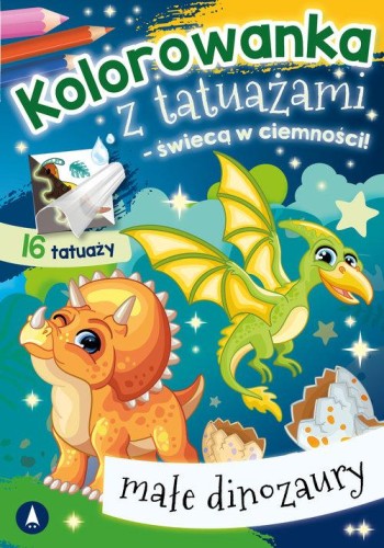 Kolorowanka z tatuażami - świecą w ciemności!...