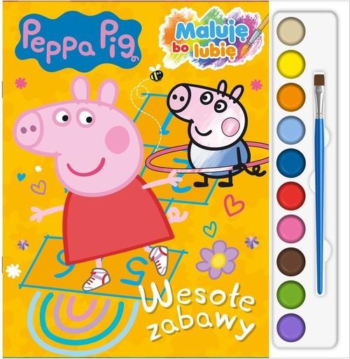 Peppa Pig Maluję, bo lubię Wesołe zabawy