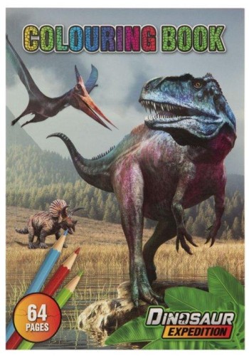 Kolorowanka Dino A4