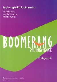 Boomerang Pre-intermediate Podręcznik Język...