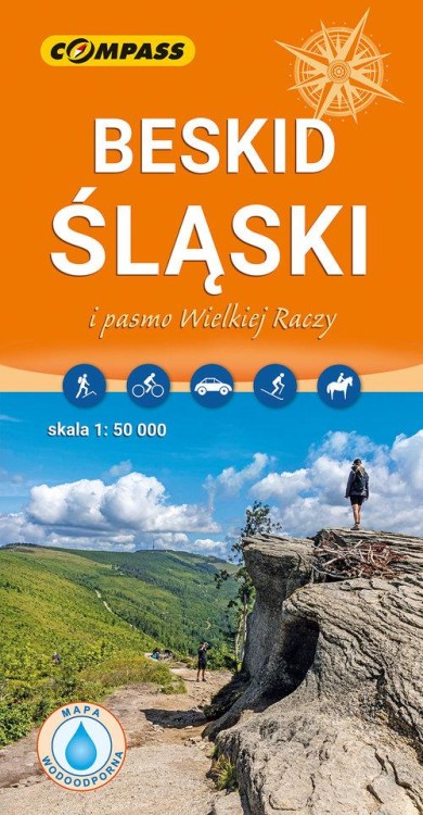 Mapa Beskid Śląski i Pasmo Wielkiej Raczy 1:50 000