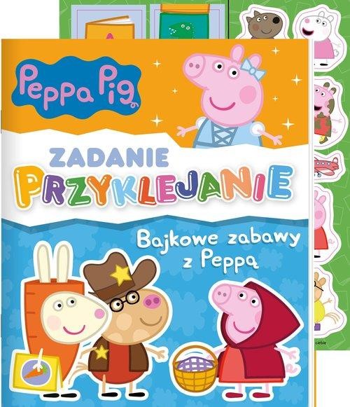 Peppa Pig. Zadanie Przyklejanie. Bajkowe...