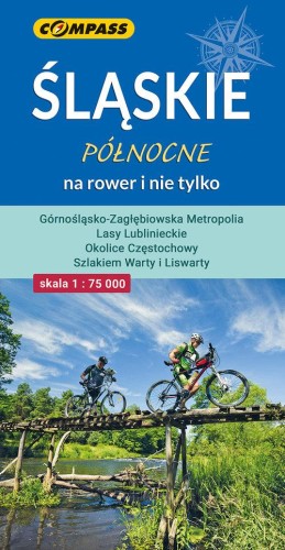 Śląskie północne na rower i nie tylko mapa...