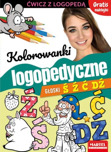 Kolorowanki logopedyczne Głoski Ś Ź Ć Dź z...