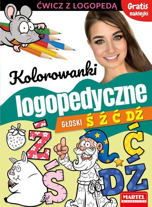 Kolorowanki logopedyczne Głoski Ś Ź Ć Dź z...