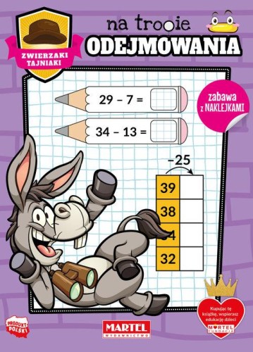 Zwierzaki tajniaki na tropie odejmowania z...