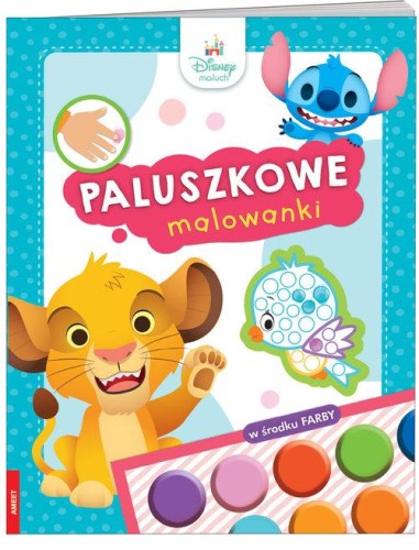 Disney Maluch Paluszkowe Malowanki
