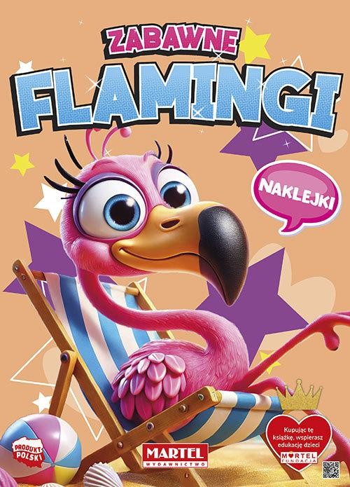 Zabawne flamingi z naklejkami, Salamon Katarzyna