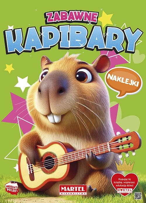 Zabawne kapibary z naklejkami, Salamon Katarzyna