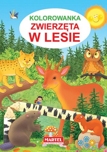 Kolorowanka Zwierzęta w lesie, Żukowski Jarosław