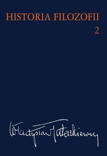 Historia filozofii Tom 2, Tatarkiewicz Władysław
