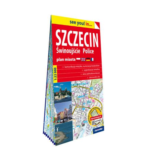 Szczecin, Świnoujście, Police; papierowy plan...