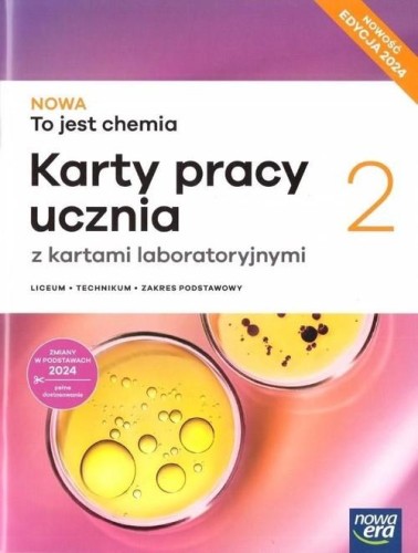NOWA To jest chemia 2 Karty pracy ucznia z...