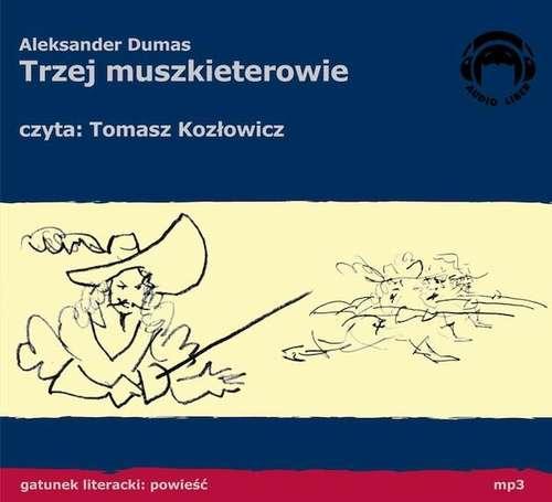 CD MP3 Trzej muszkieterowie, Aleksander Dumas