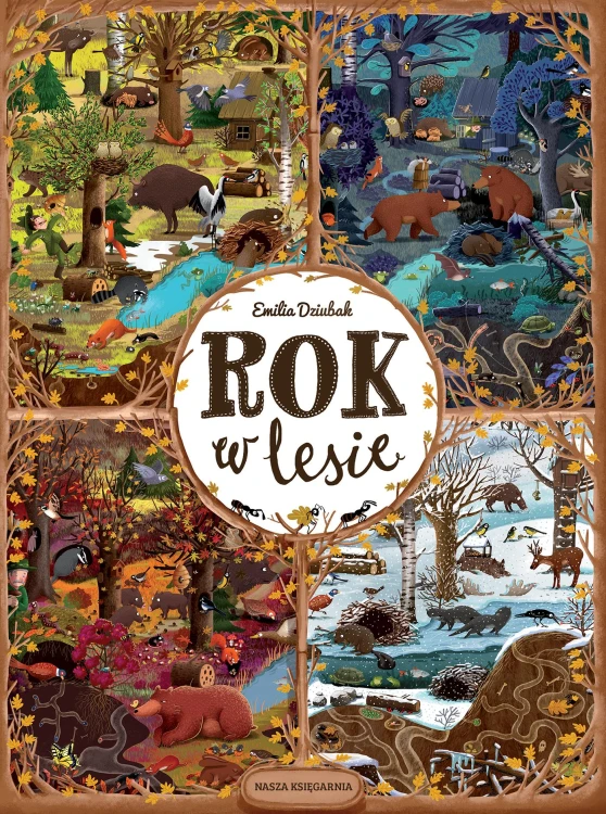 Rok w lesie wyd. 2023, Emilia Dziubak