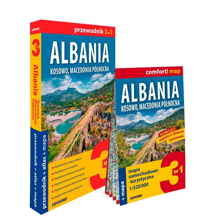 Albania Kosowo Macedonia Północnazestaw...