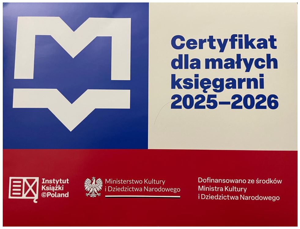 Certyfikat małej księgarni 2025-2026